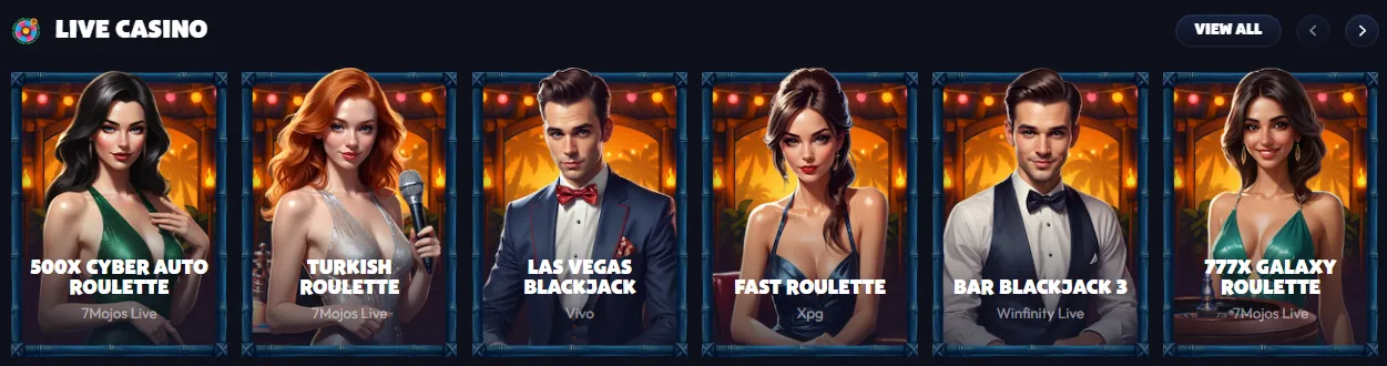 seven casino live