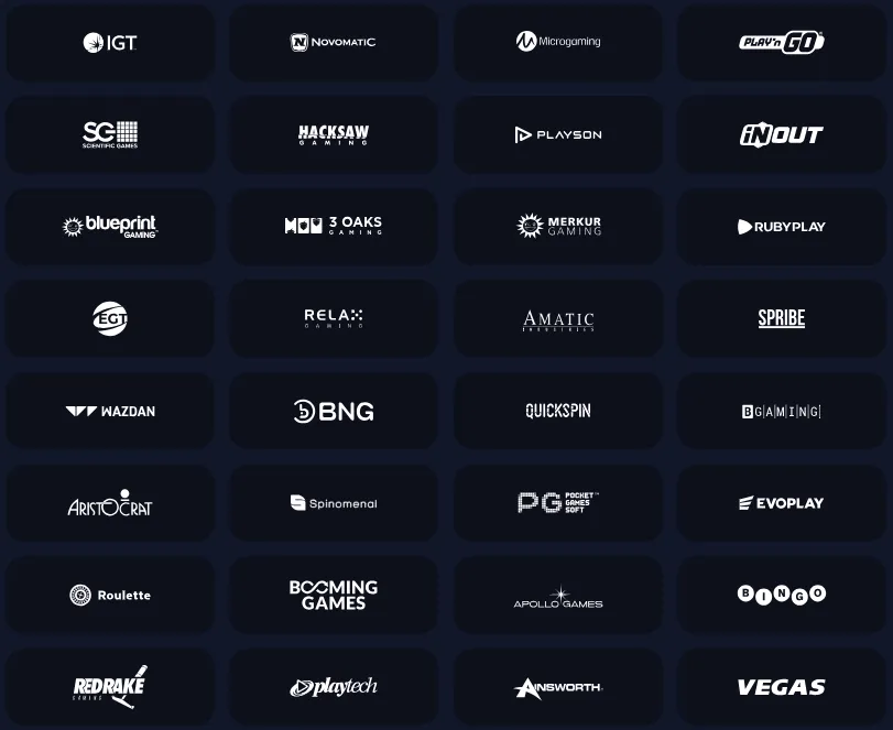 seven casino providers
